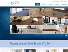 Tablet Screenshot of ccil.in