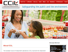 Tablet Screenshot of ccil.com